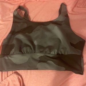 Camo aerie sports bra